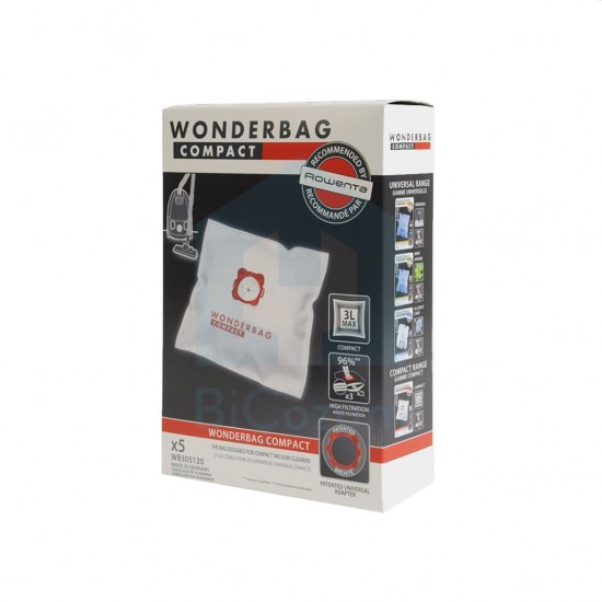 Wonderbag Kompakt 5'li Toz Torbası WB305120